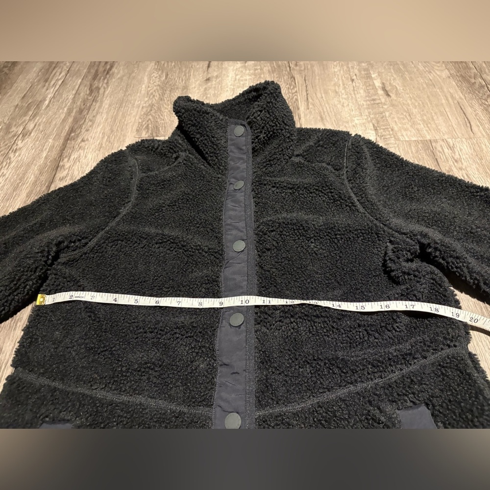 Women’s LL Bean Women's Bean's Sherpa Fleece Coat S - Picture 6 of 9